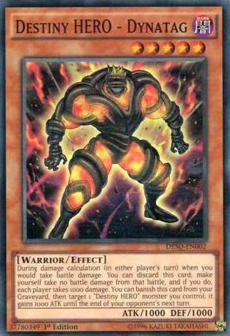 Image for Destiny HERO - Dynatag (DESO-EN002) (DESO) - YuGiOh