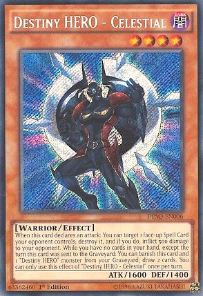 Image for Destiny HERO - Celestial (DESO-EN006) (DESO) - YuGiOh
