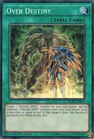 Image for Over Destiny (DESO-EN015) (DESO) - YuGiOh