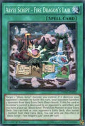 Image for Abyss Script - Fire Dragon's Lair (DESO-EN025) (DESO) - YuGiOh