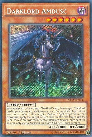 Image for Darklord Amdusc (DESO-EN033) (DESO) - YuGiOh