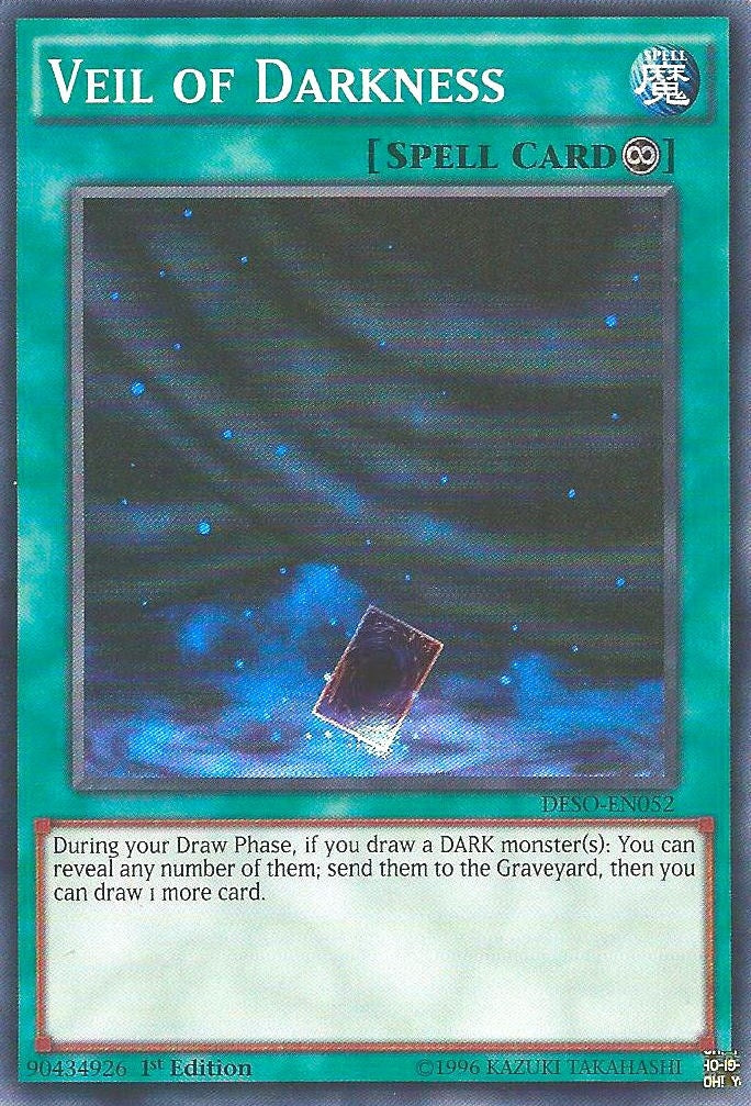 Image for Veil of Darkness (DESO-EN052) (DESO) - YuGiOh