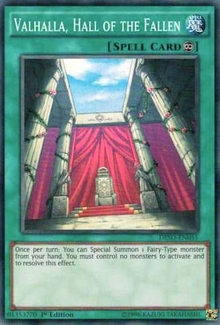 Image for Valhalla, Hall of the Fallen (DESO-EN055) (DESO) - YuGiOh