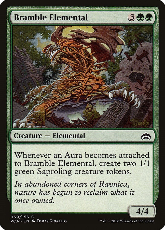 Image for Bramble Elemental (59) (Planechase Anthology) - Magic: The Gathering