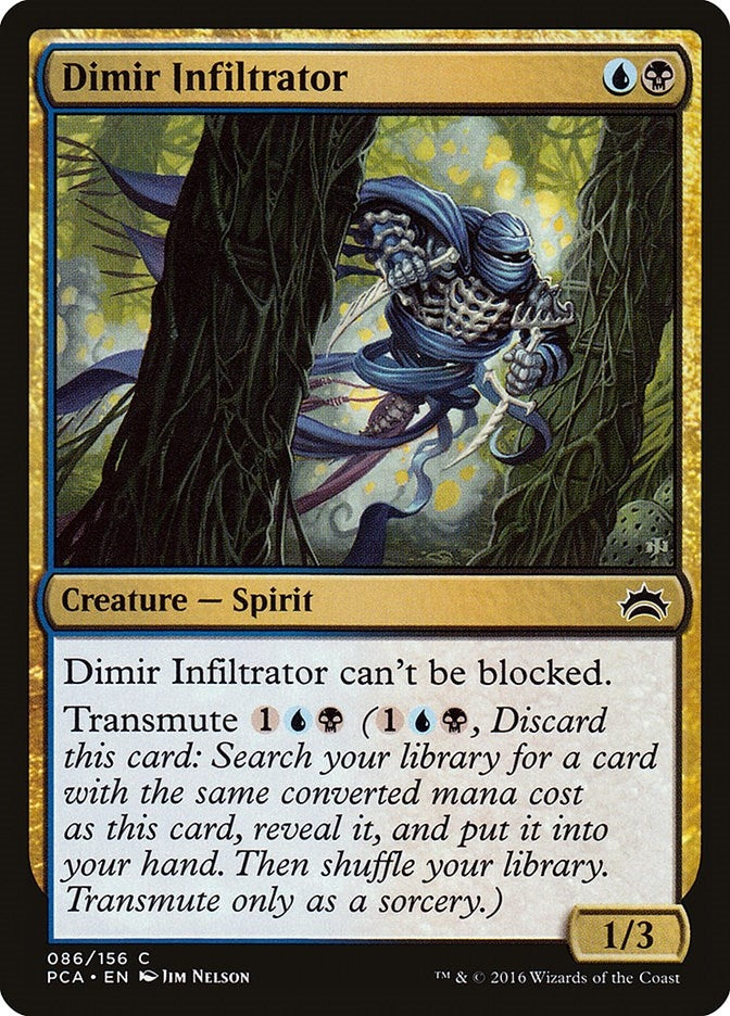 Image for Dimir Infiltrator (86) (Planechase Anthology) - Magic: The Gathering