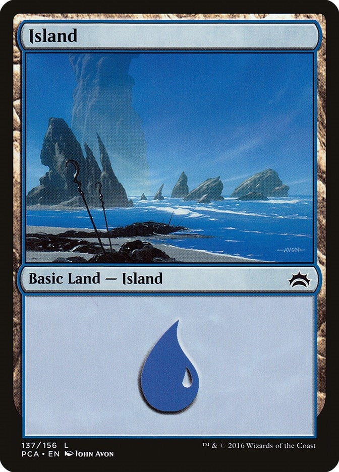 Image for Island (137) (137) (Planechase Anthology) - Magic: The Gathering