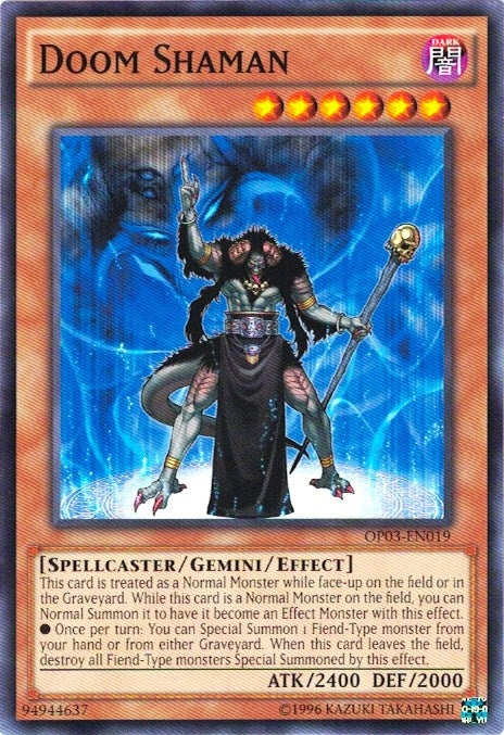 Image for Doom Shaman (OP03-EN019) (OP03) - YuGiOh