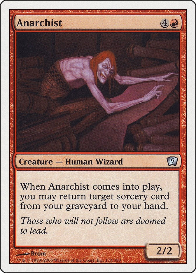 Image for Anarchist (173) (9th Edition) - Magic: The Gathering