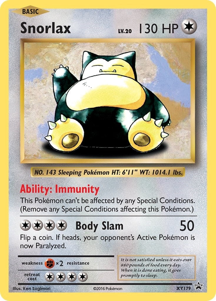 Image for Snorlax - XY179 (XY179) (PR) - Pokemon