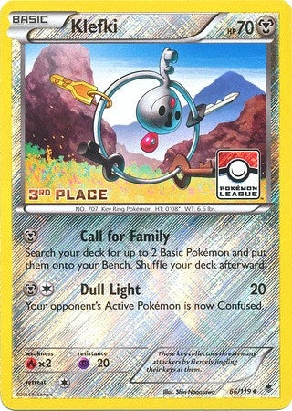 Image for Klefki - 66/119 (Pokemon League) [3rd Place] (066/119) (PR) - Pokemon
