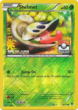 Image for Shelmet - 8/111 (Pokemon League) [2nd Place] (008/111) (PR) - Pokemon