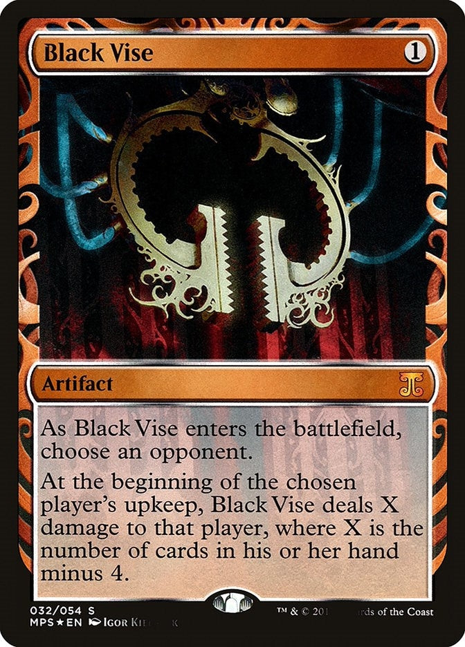Image for Black Vise (32) (Masterpiece Series: Kaladesh Inventions) - Magic: The Gathering