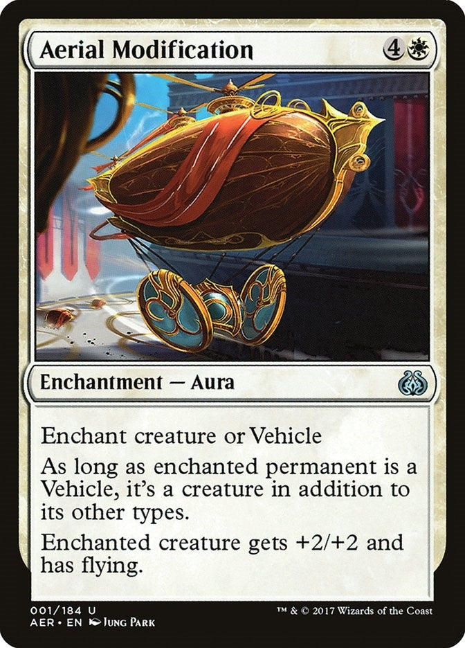 Image for Aerial Modification (1) (Aether Revolt) - Magic: The Gathering