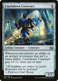 Image for Crackdown Construct (148) (Aether Revolt) - Magic: The Gathering