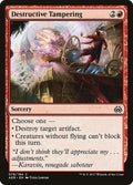 Image for Destructive Tampering (78) (Aether Revolt) - Magic: The Gathering