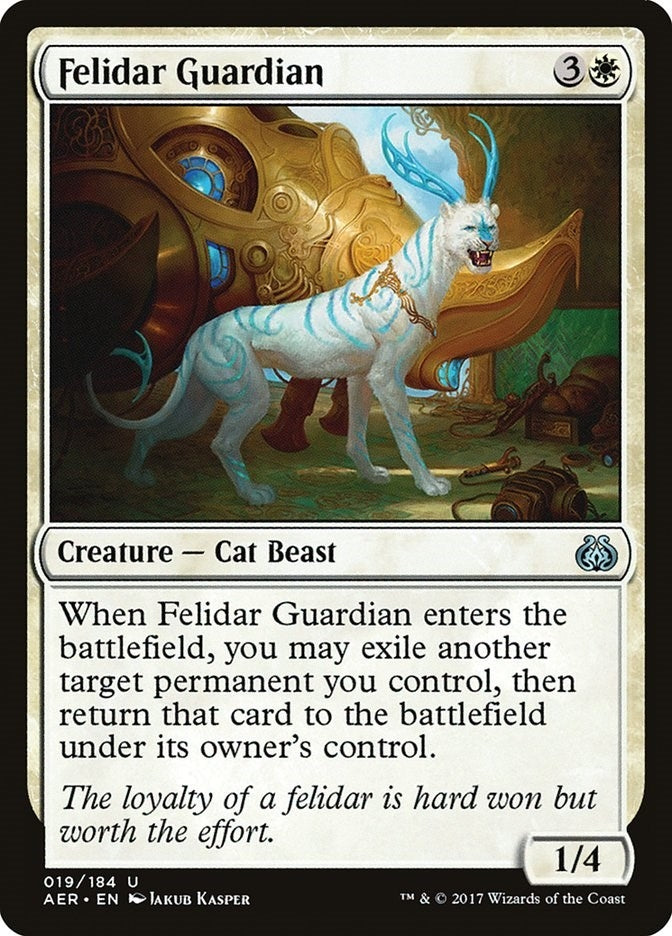 Image for Felidar Guardian (19) (Aether Revolt) - Magic: The Gathering