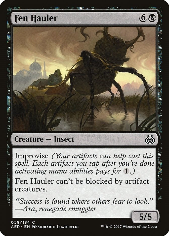 Image for Fen Hauler (58) (Aether Revolt) - Magic: The Gathering