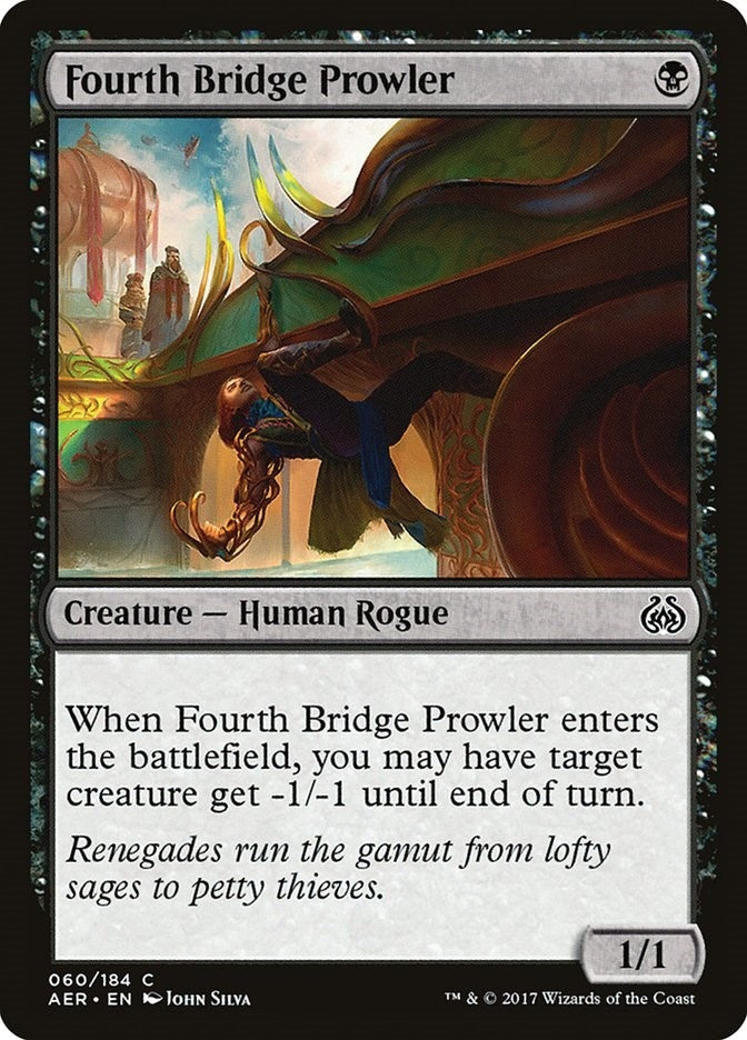 Image for Fourth Bridge Prowler (60) (Aether Revolt) - Magic: The Gathering
