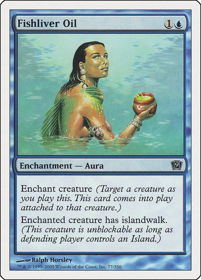Image for Fishliver Oil (77) (9th Edition) - Magic: The Gathering