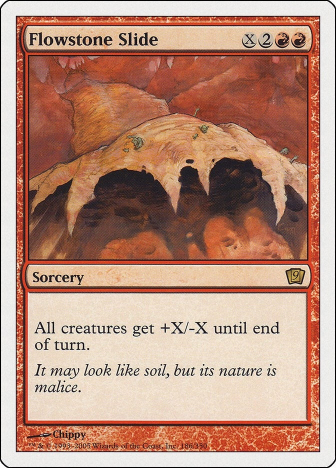 Image for Flowstone Slide (186) (9th Edition) - Magic: The Gathering