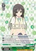 Image for "Sitting" Yui (RRR) (TL/W37-E034R RRR) (To Loveru Darkness 2nd) - Weiss Schwarz
