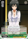 Image for "Only a Dress Shirt" Yui (TL/W37-E036 R) (To Loveru Darkness 2nd) - Weiss Schwarz