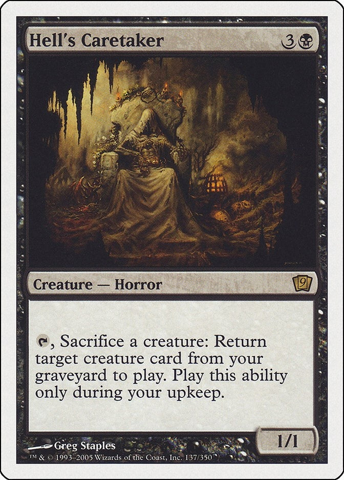 Image for Hell's Caretaker (137) (9th Edition) - Magic: The Gathering