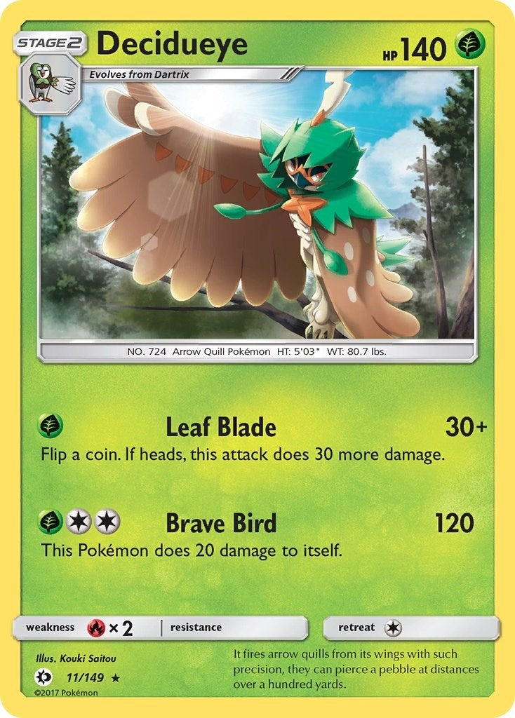 Image for Decidueye (11/149) (SM01) - Pokemon