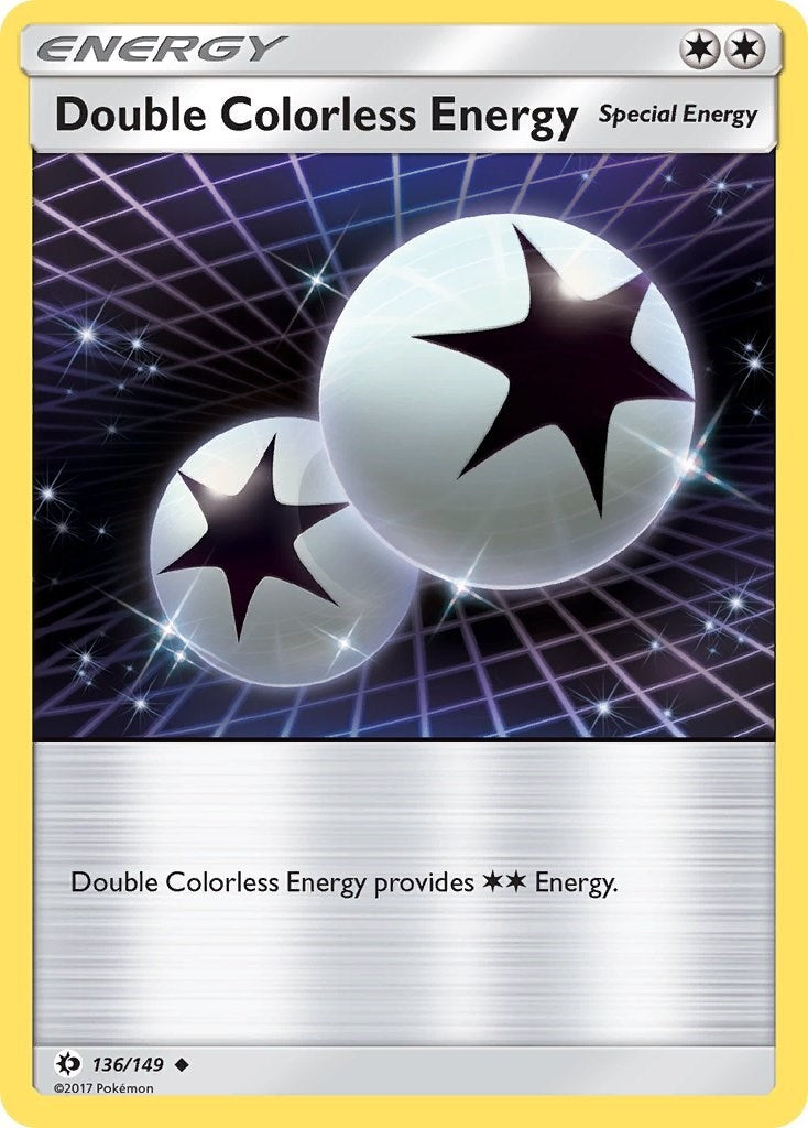 Image for Double Colorless Energy (136/149) (SM01) - Pokemon