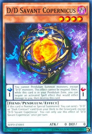 Image for D/D Savant Copernicus (SDPD-EN003) (SDPD) - YuGiOh