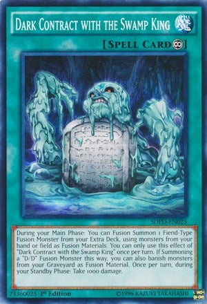 Image for Dark Contract with the Swamp King (SDPD-EN025) (SDPD) - YuGiOh