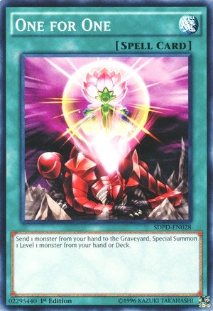 Image for One for One (SDPD-EN028) (SDPD) - YuGiOh