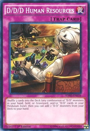 Image for D/D/D Human Resources (SDPD-EN034) (SDPD) - YuGiOh