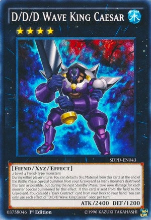Image for D/D/D Wave King Caesar (SDPD-EN043) (SDPD) - YuGiOh