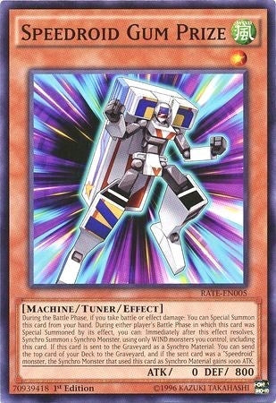 Image for Speedroid Gum Prize (RATE-EN005) (RATE) - YuGiOh
