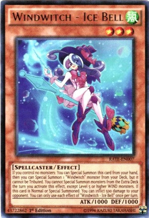 Image for Windwitch - Ice Bell (RATE-EN007) (RATE) - YuGiOh