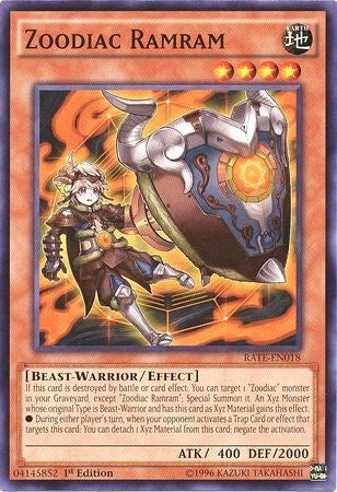 Image for Zoodiac Ramram (RATE-EN018) (RATE) - YuGiOh