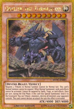 Obelisk the Tormentor (MVPC-EN001) (MVP1-ENG)