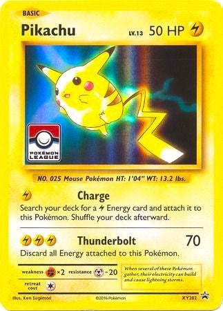 Image for Pikachu - XY202 (Pokemon League) (XY202) (PR) - Pokemon