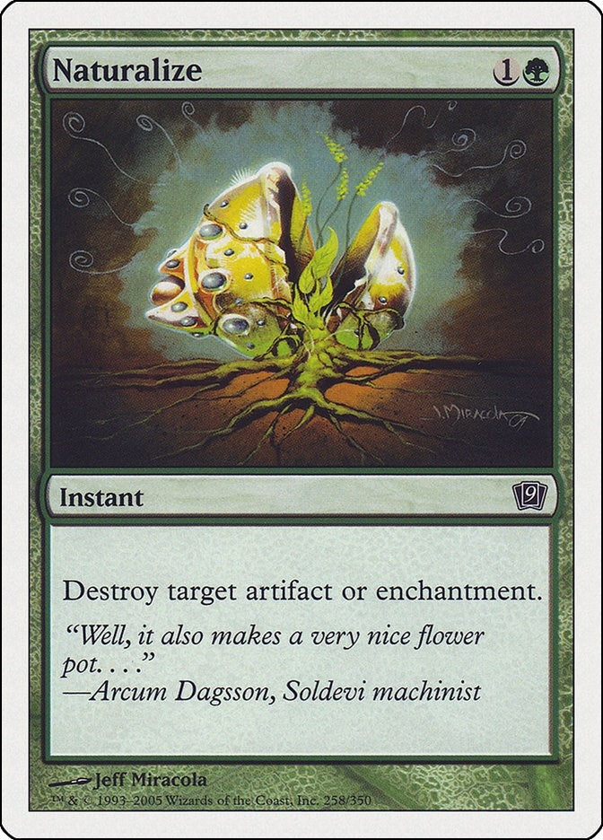 Image for Naturalize (258) (9th Edition) - Magic: The Gathering