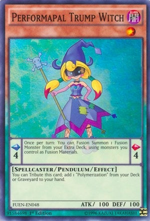 Image for Performapal Trump Witch (FUEN-EN048) (FUEN) - YuGiOh