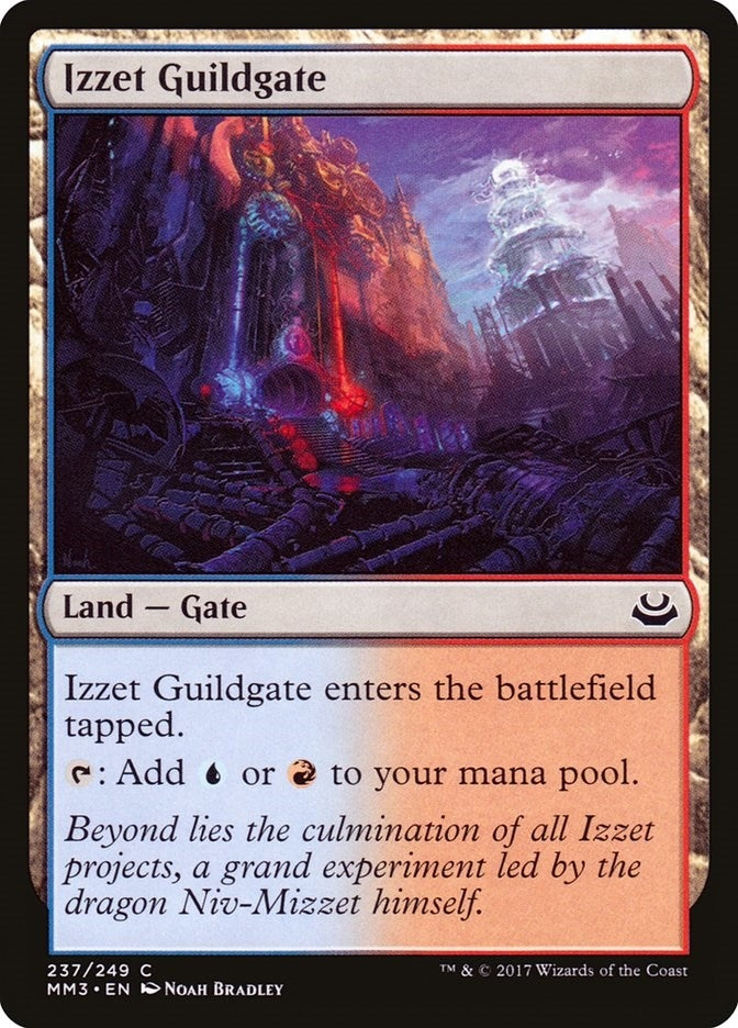 Image for Izzet Guildgate (237) (Modern Masters 2017) - Magic: The Gathering