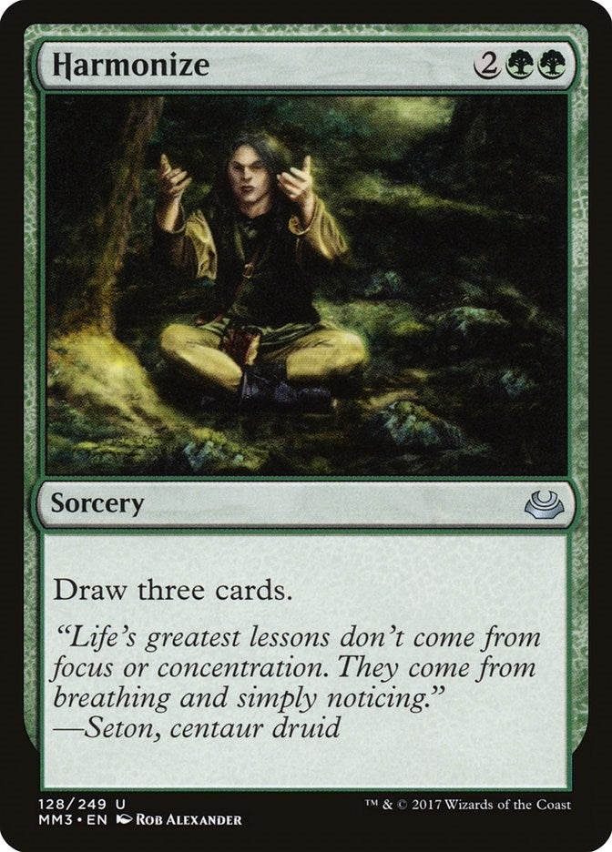 Image for Harmonize (128) (Modern Masters 2017) - Magic: The Gathering