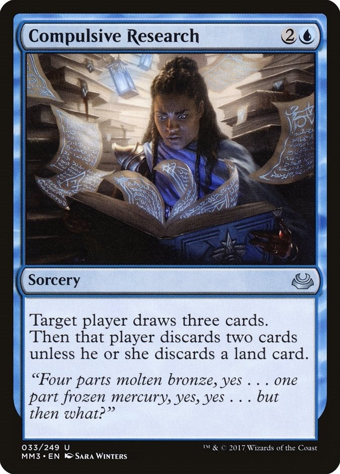 Image for Compulsive Research (33) (Modern Masters 2017) - Magic: The Gathering