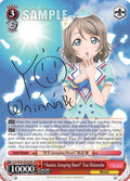 Image for "Aozora Jumping Heart" You Watanabe (SP) (LSS/W45-E036SP) (Love Live! Sunshine!!) - Weiss Schwarz