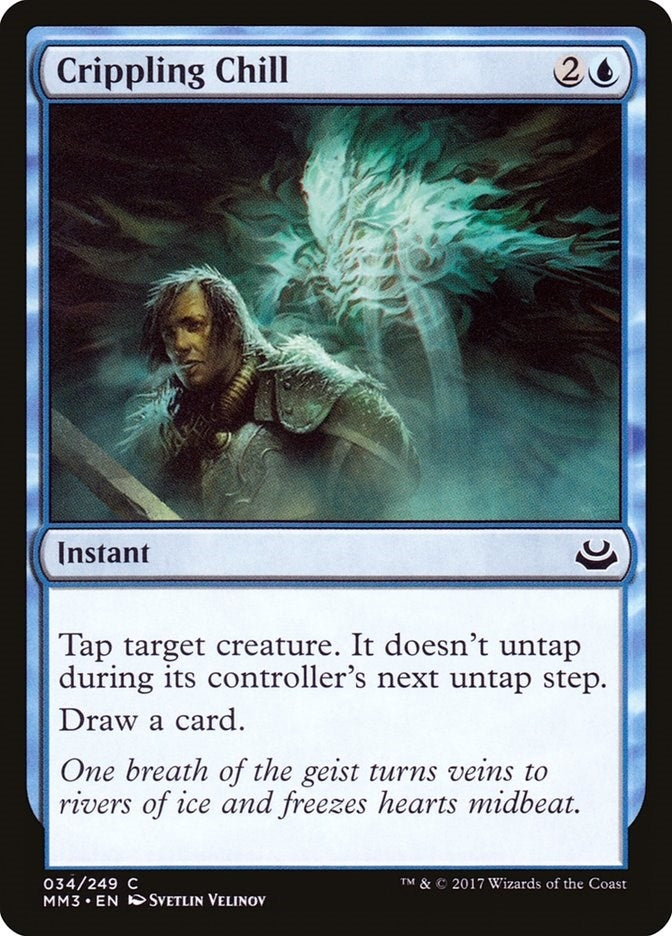 Image for Crippling Chill (34) (Modern Masters 2017) - Magic: The Gathering