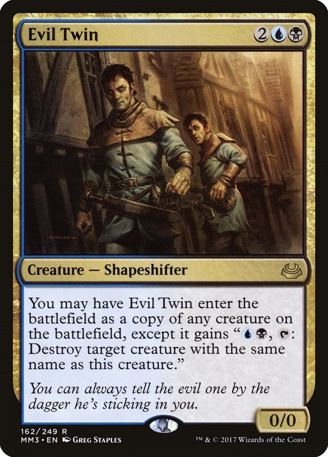 Image for Evil Twin (162) (Modern Masters 2017) - Magic: The Gathering