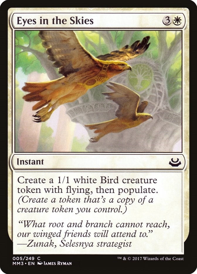 Image for Eyes in the Skies (5) (Modern Masters 2017) - Magic: The Gathering