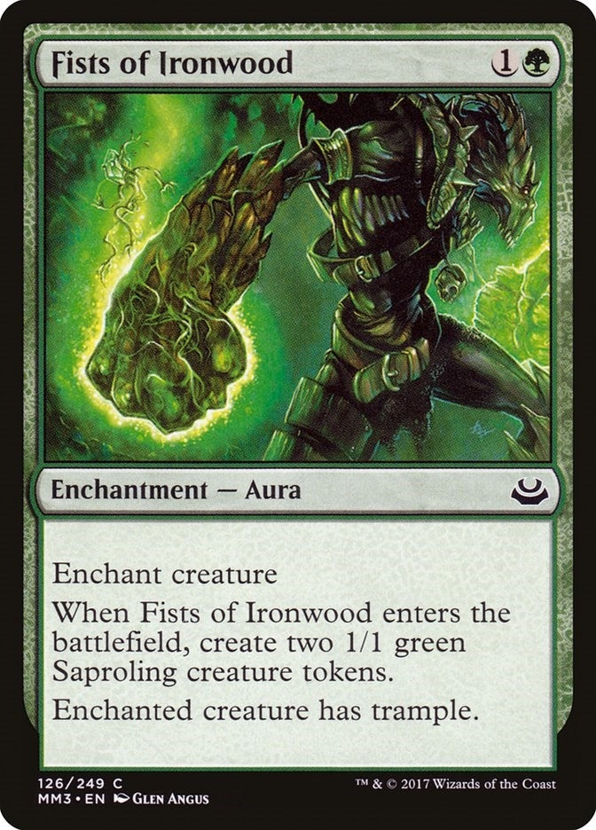Image for Fists of Ironwood (126) (Modern Masters 2017) - Magic: The Gathering
