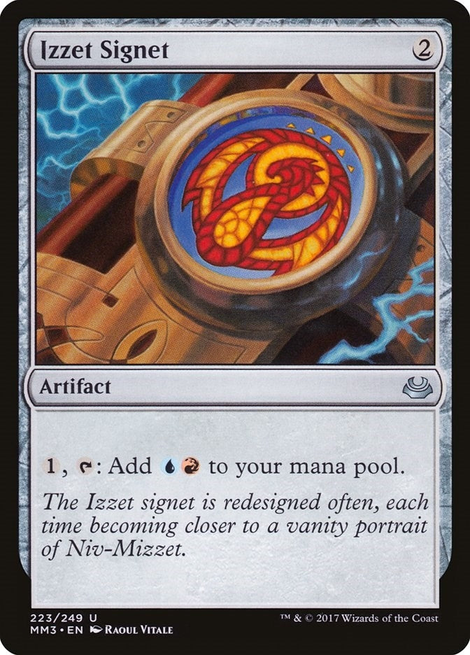 Image for Izzet Signet (223) (Modern Masters 2017) - Magic: The Gathering